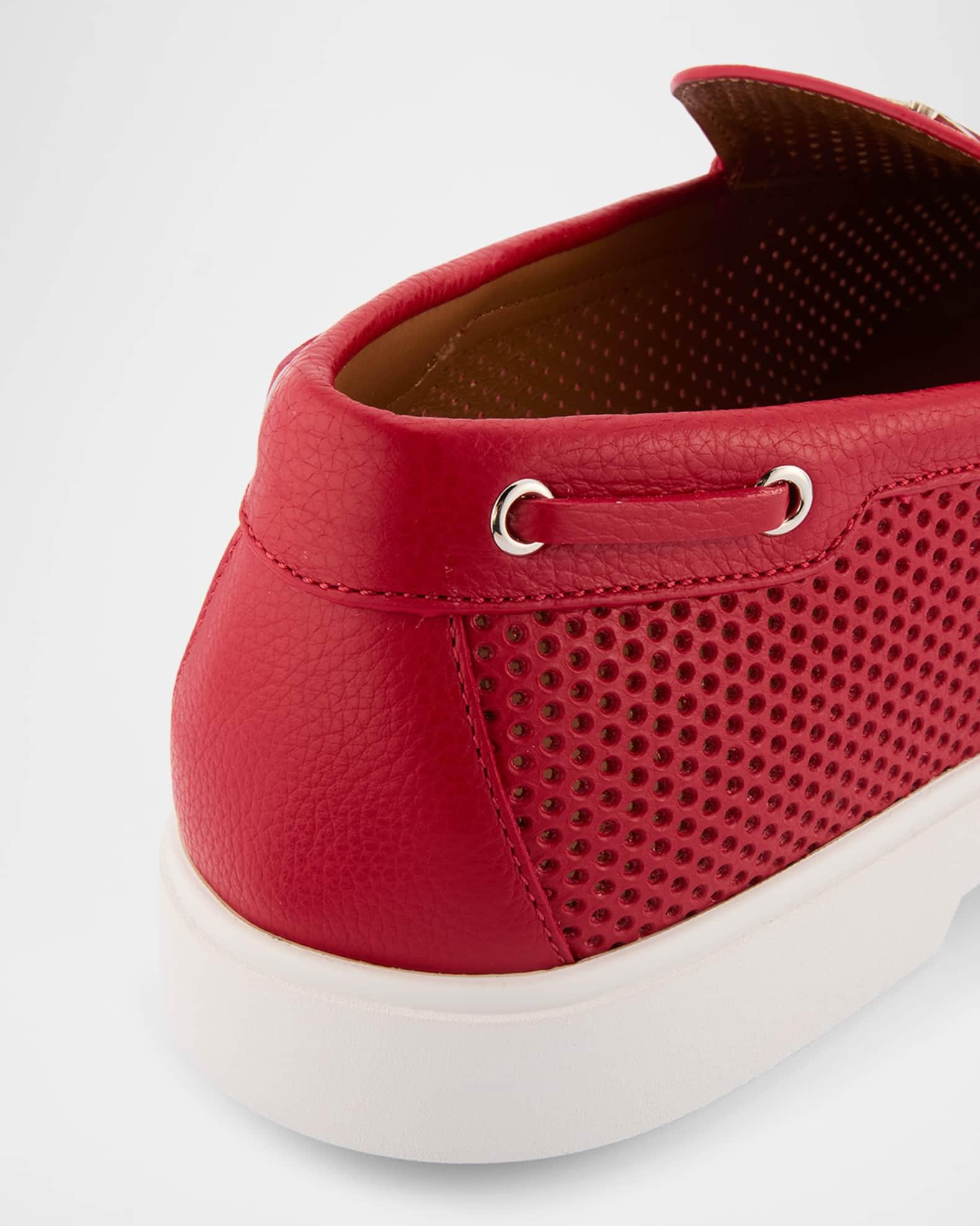 Men's Berth 10 Perforated Leather Loafers Product Image