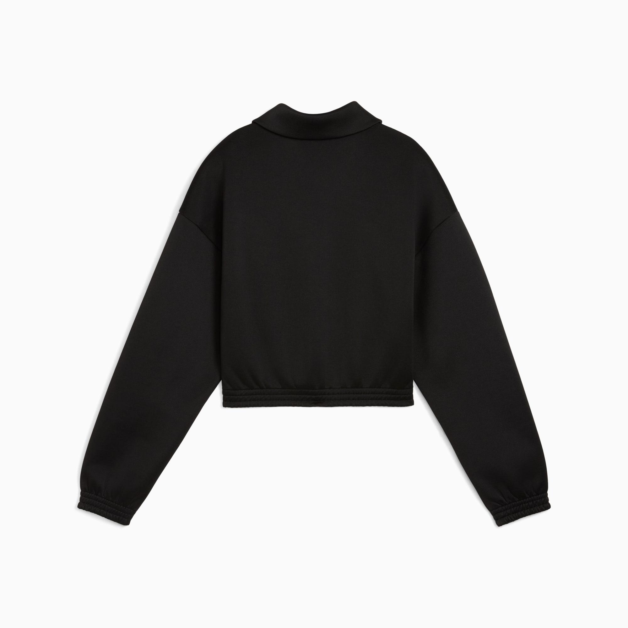 PUMA Women's Relaxed Crop Track Jacket Product Image