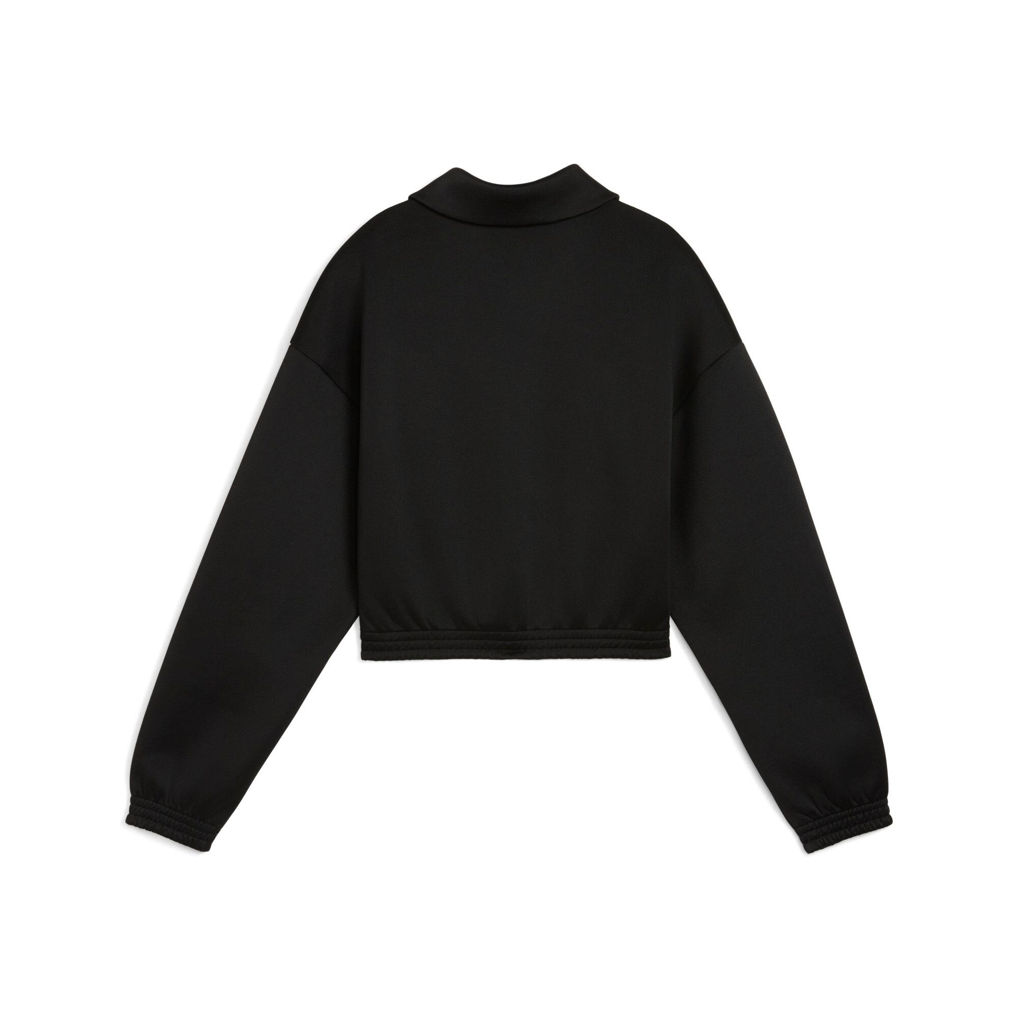 PUMA Women's Relaxed Crop Track Jacket Product Image