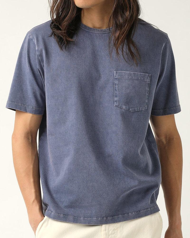 Garment Dye Tee - Washed Navy Product Image