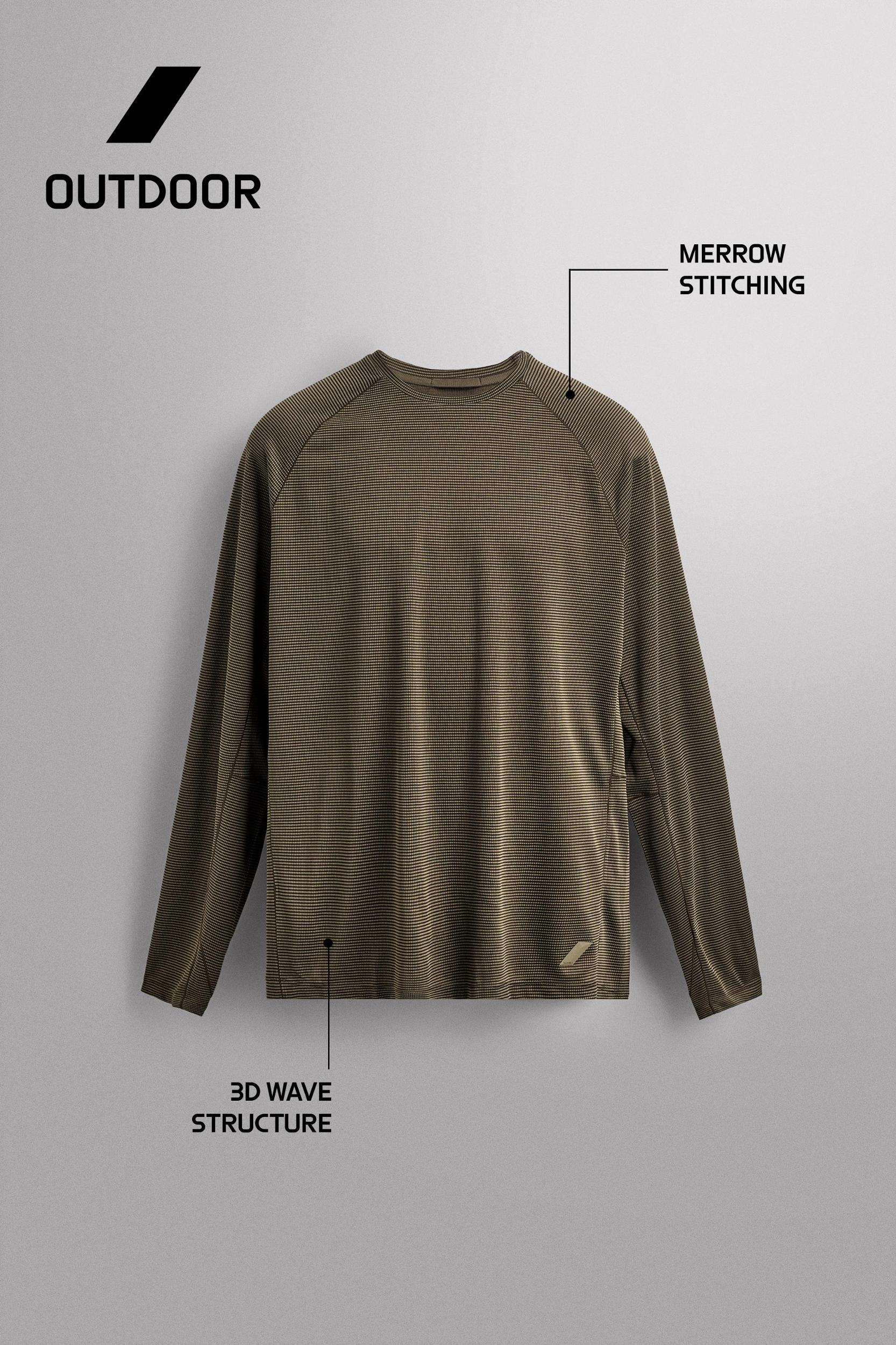 GRAVEL LONG SLEEVE TECHNICAL T-SHIRT Product Image