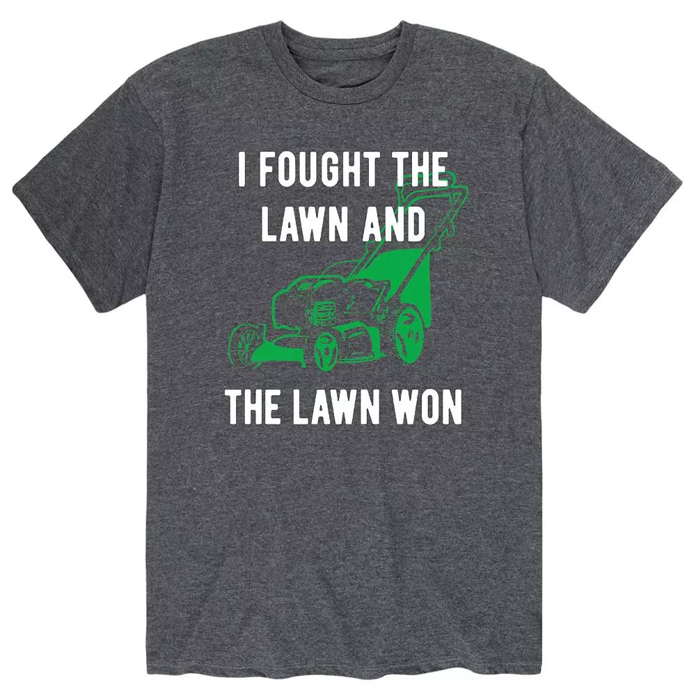 Men's I Fought The Lawn Tee,  Product Image