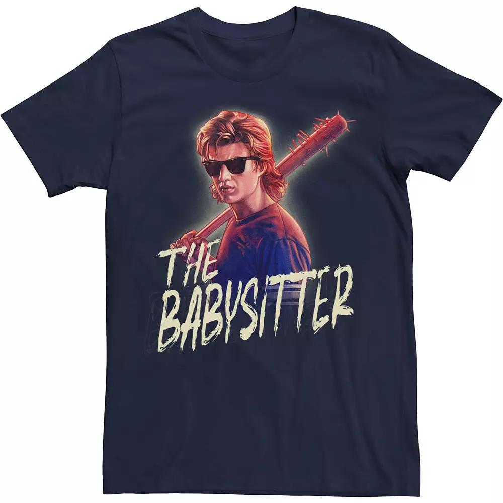 Men's Netflix Stranger Things Steve The Babysitter Portrait Tee,  Product Image