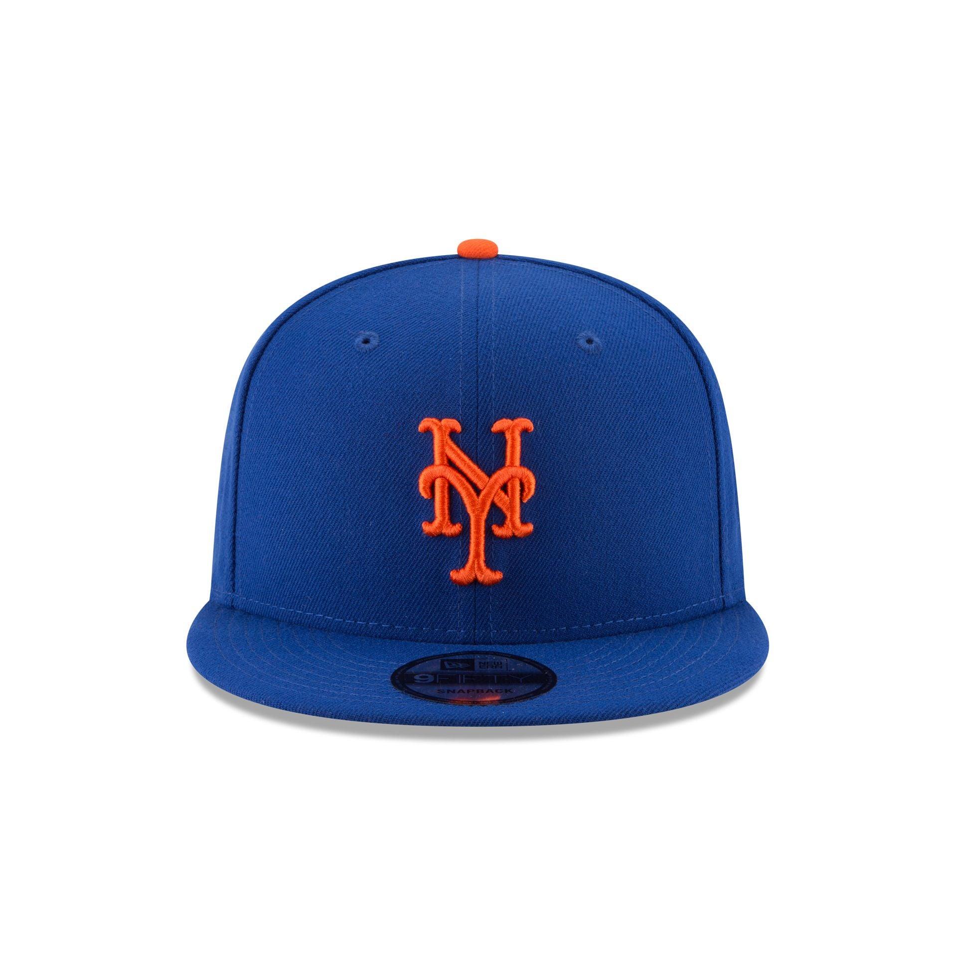 New York Mets 2024 Post Season Side Patch 9FIFTY Snapback Hat Male Product Image