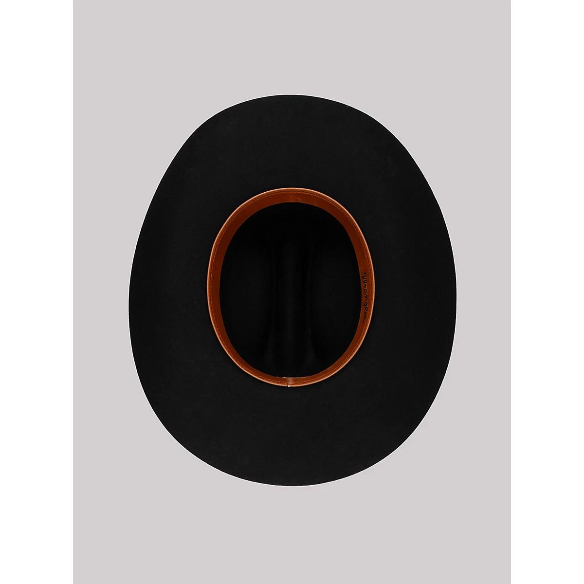 Men's Leather Band Cowboy Hat Product Image