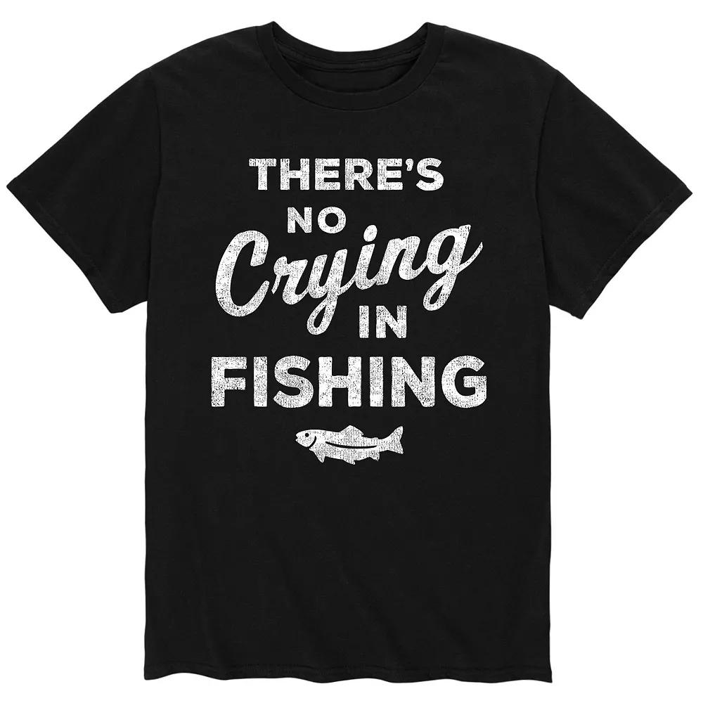 Men's "There's No Crying Fishing" Tee,  Product Image
