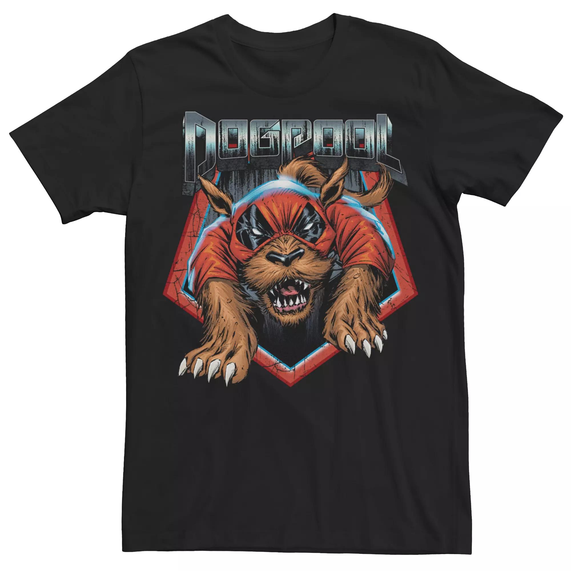 Men's Marvel Deadpool Dogpool Graphic Tee,  Product Image