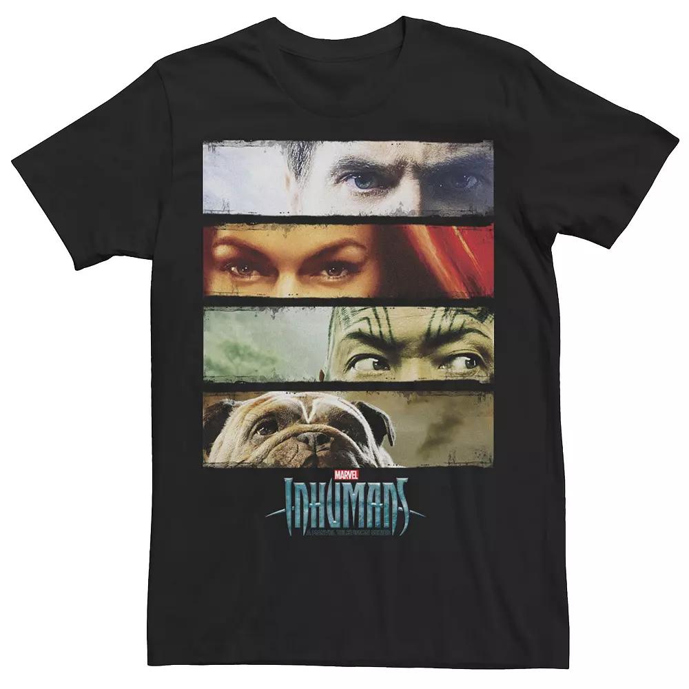 Men's Marvel Inhumans TV Series Royal Family Glaring Eyes Graphic Tee,  Product Image