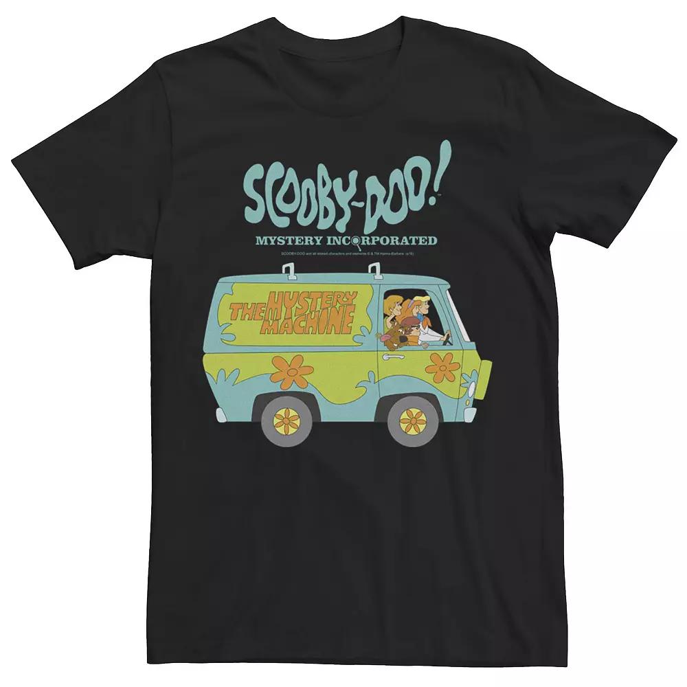 Men's Scooby-Doo Mystery Incorporated Mystery Machine Tee, Size: Large, Black Product Image