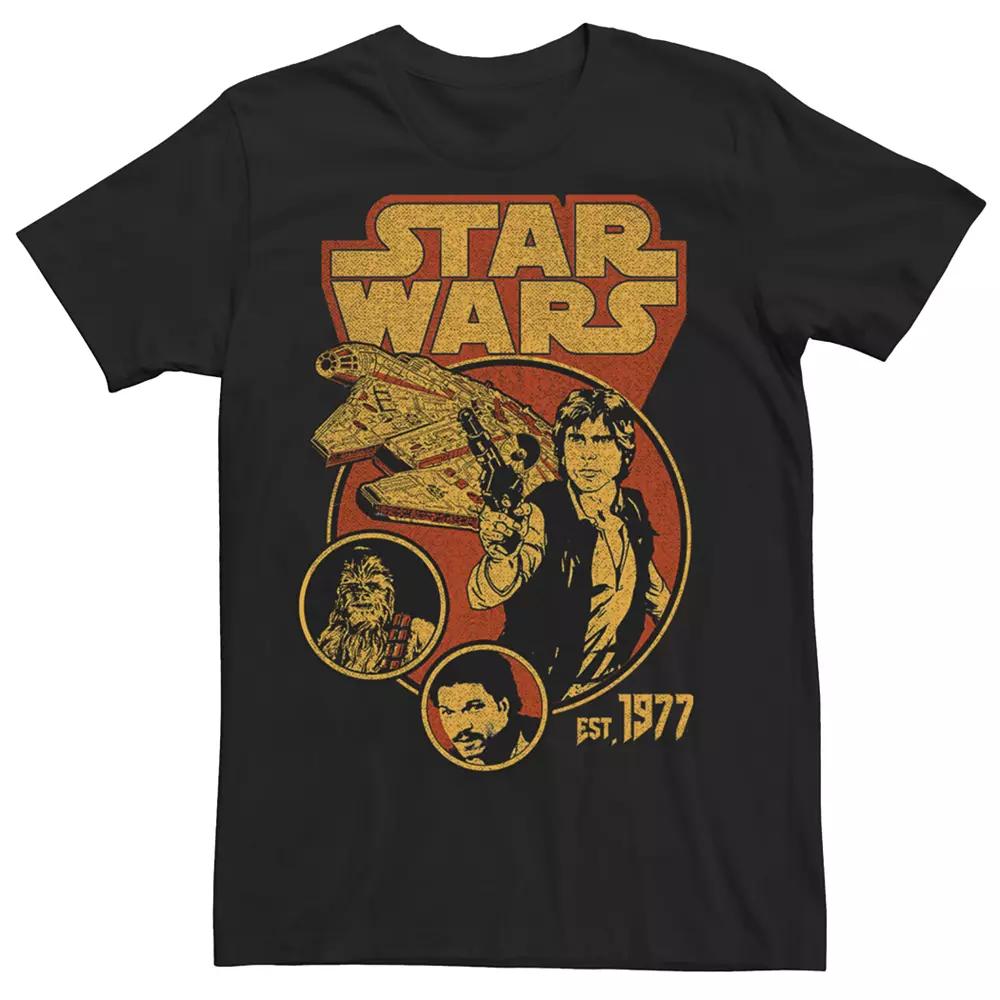 Men's Star Wars Big Three Logo Tee,  Product Image