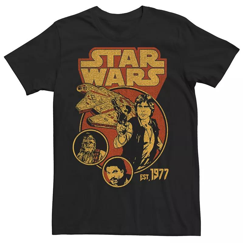 Men's Star Wars Big Three Logo Tee,  Product Image