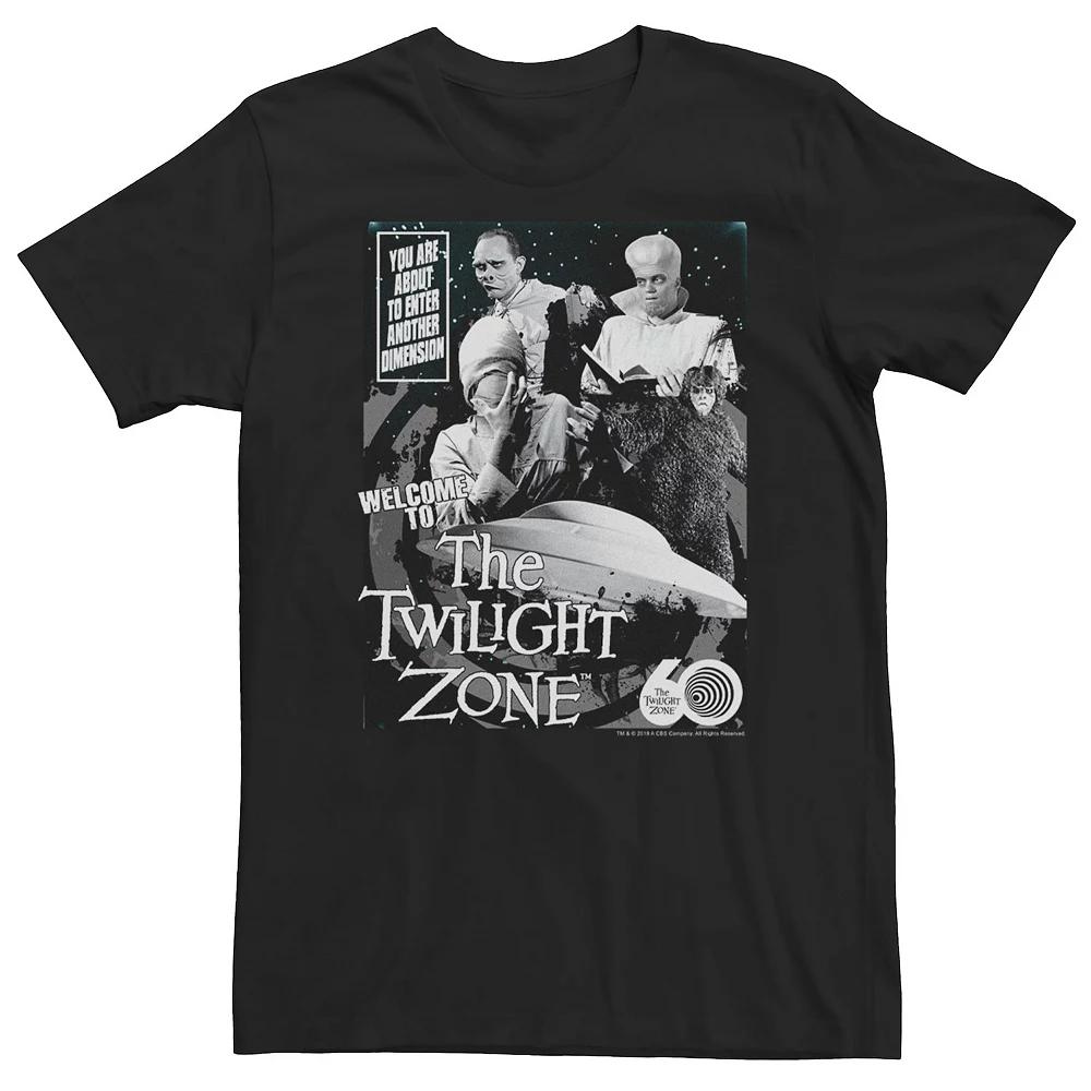 Big & Tall The Twilight Zone Welcome To The Twilight Zone 60th Tee, Men's,  Product Image
