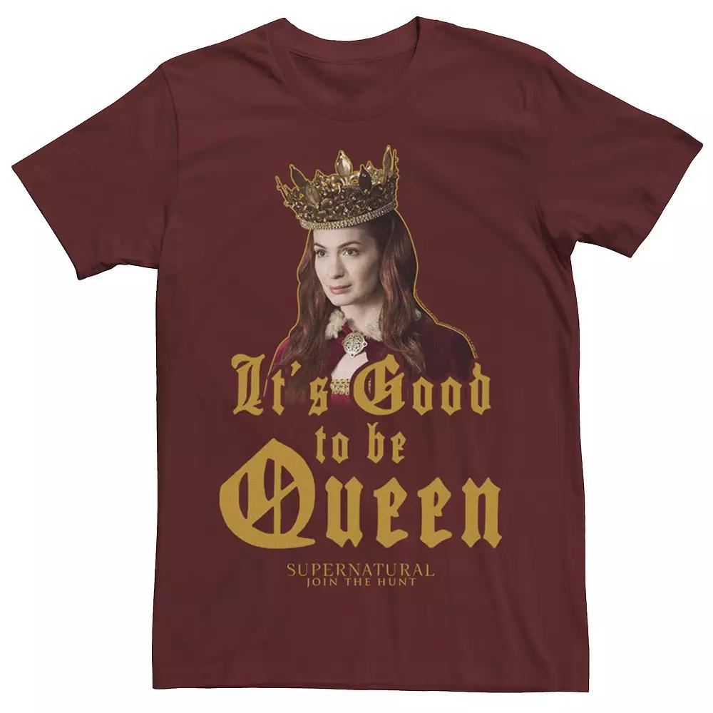 Men's Supernatural Tv Queen Charlie Tee, Size: Large, Red Product Image