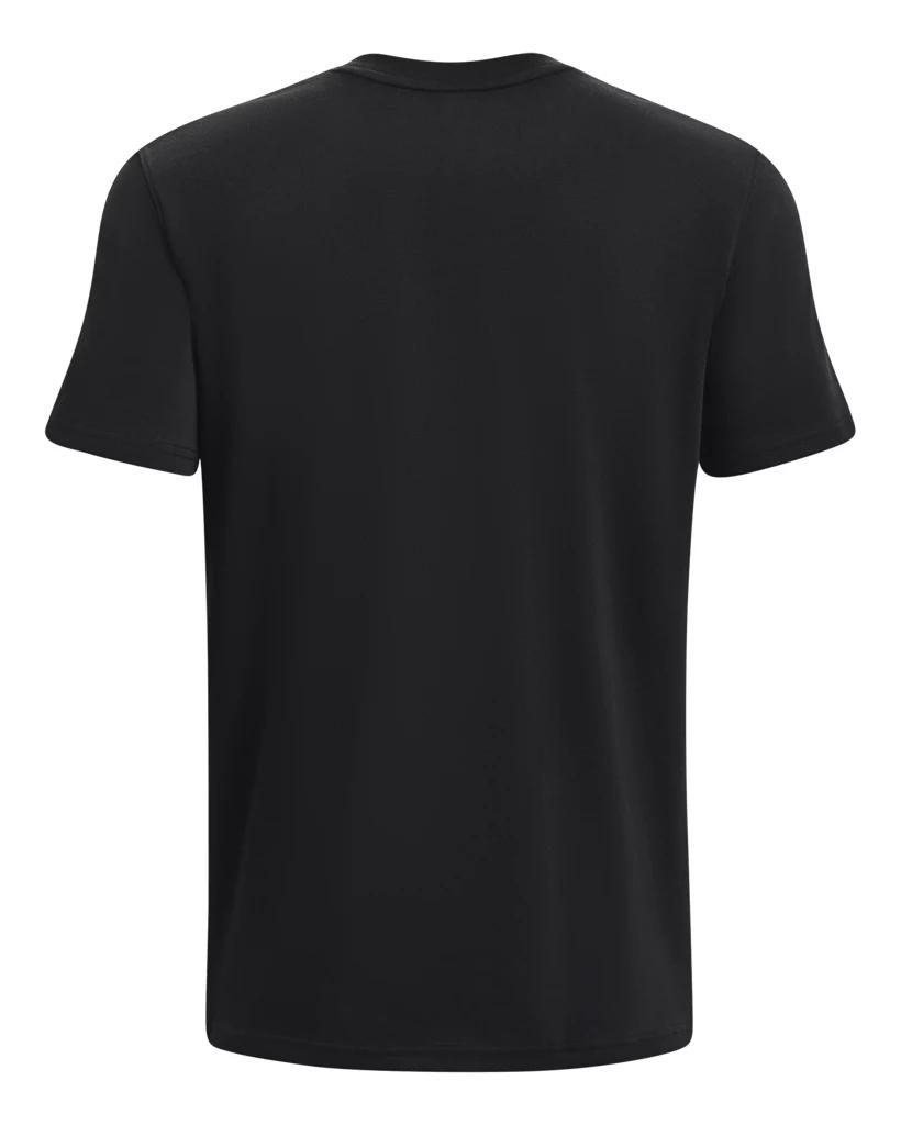 Men's UA Logo Embroidered Heavyweight Short Sleeve Product Image