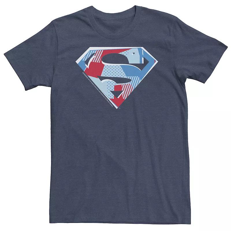 Big & Tall DC Comics Superman Cutout Chest Logo Tee, Men's,  Product Image