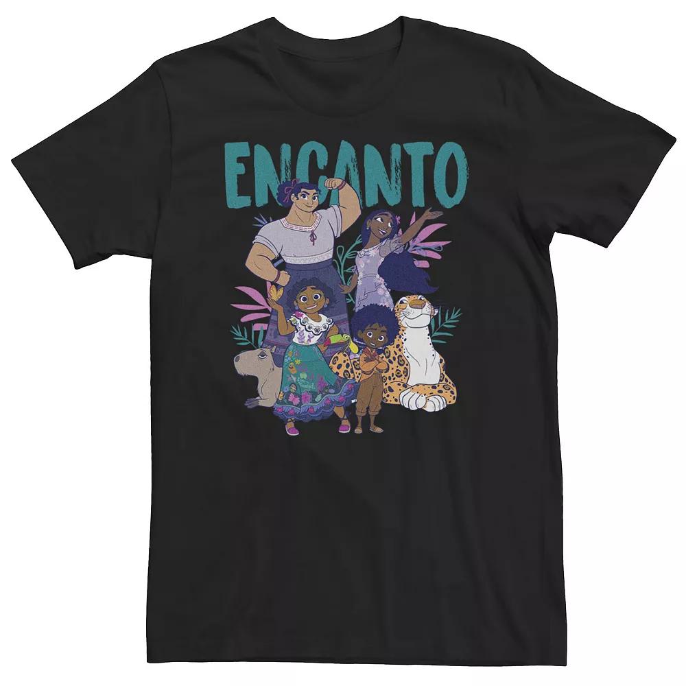 Big & Tall Disney Encanto Group Portrait Logo Tee, Men's,  Product Image