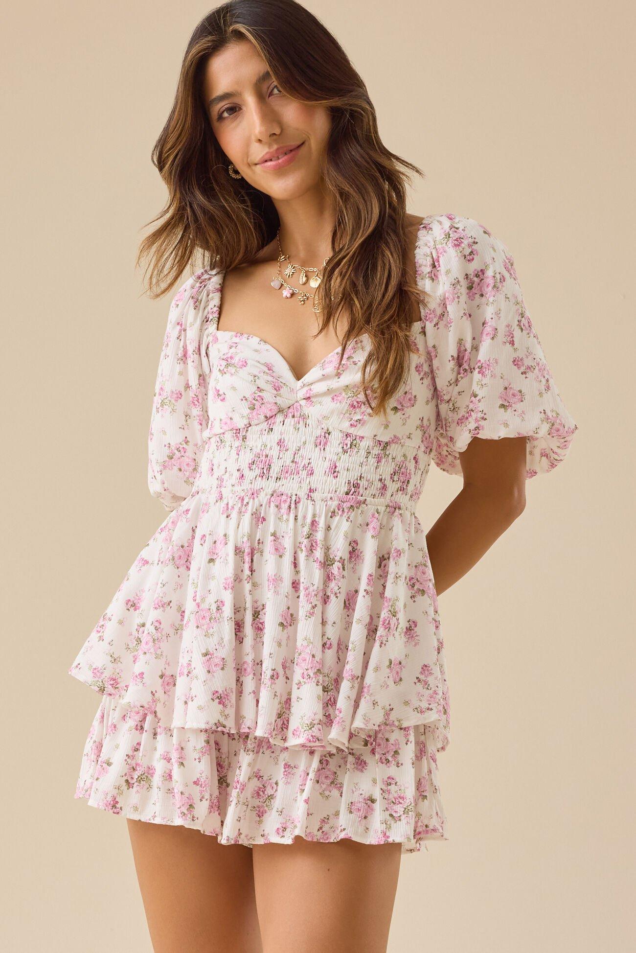 Phoebe Double Layer Romper Product Image