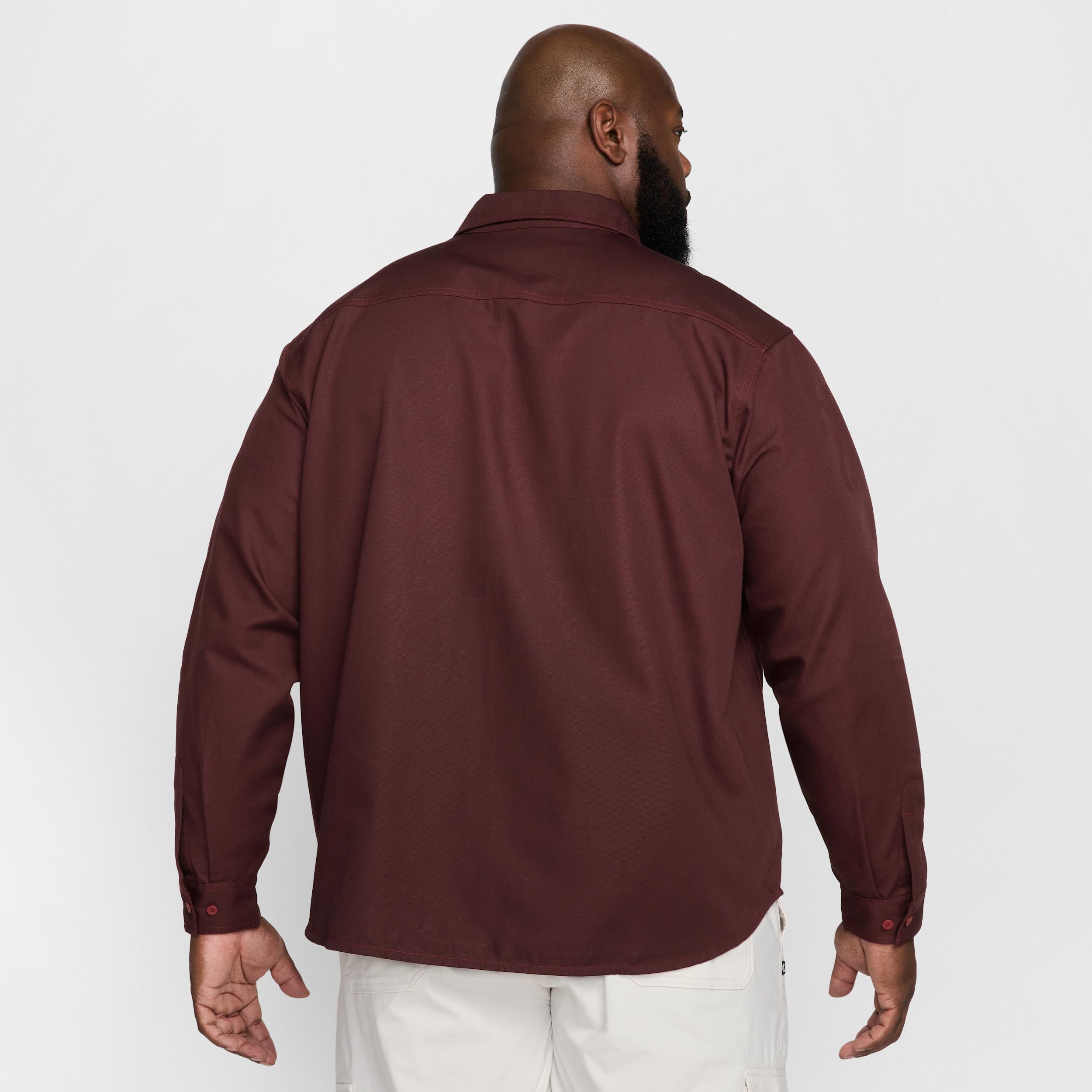 Men's Nike SB Long-Sleeve Woven Skate Top Product Image