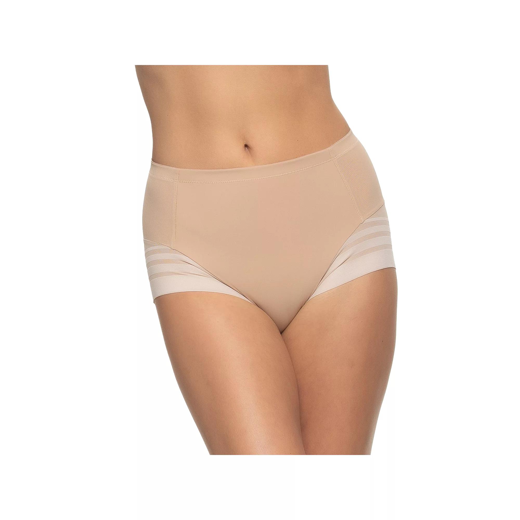 Women's Paramour by Felina Marvelous Side Smoothing Panty 675033, Size: XXL, Warm Nude Product Image