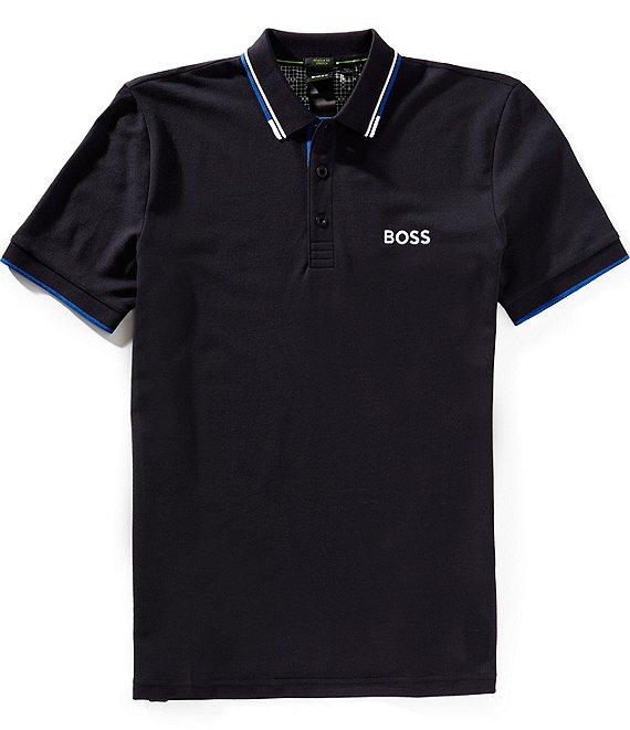 Hugo Boss BOSS Performance Stretch Paddy Pro Short Sleeve Polo Shirt Product Image