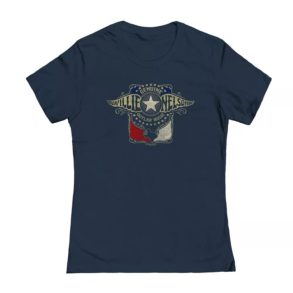 Juniors' Willie Nelson Wings Graphic Tee, Girl's,  Product Image