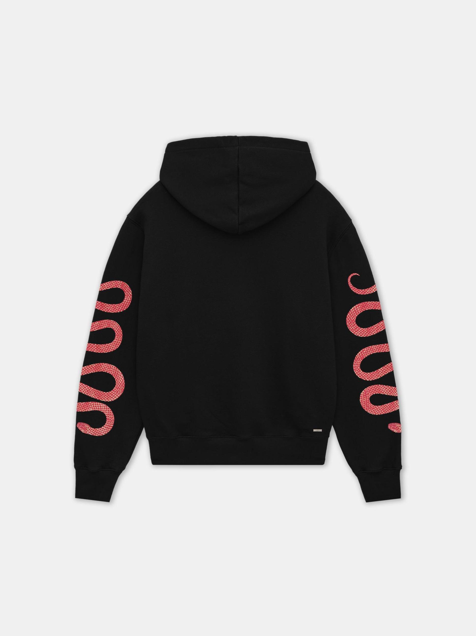 AMIRI SNAKE HOODIE - Black Product Image