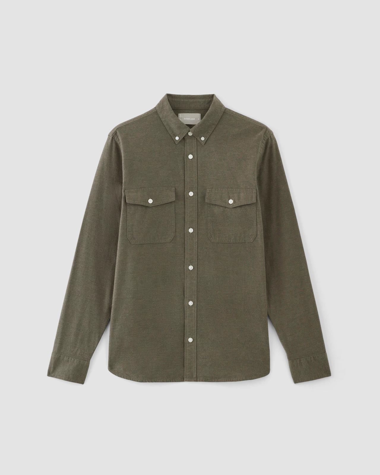 Mens Brushed Flannel Shirt by Everlane Product Image