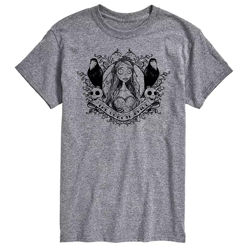 Men's Corpse Bride Crows Graphic Tee,  Product Image