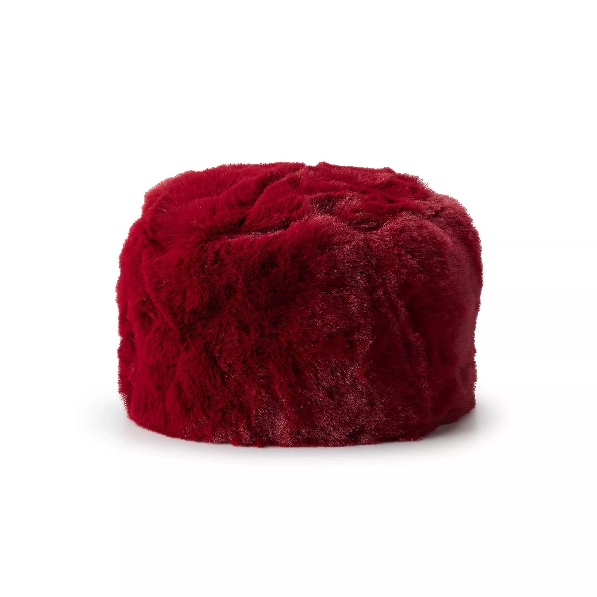 Women's Nanette Lepore Elegant Faux Fur Winter Hat, Black Product Image