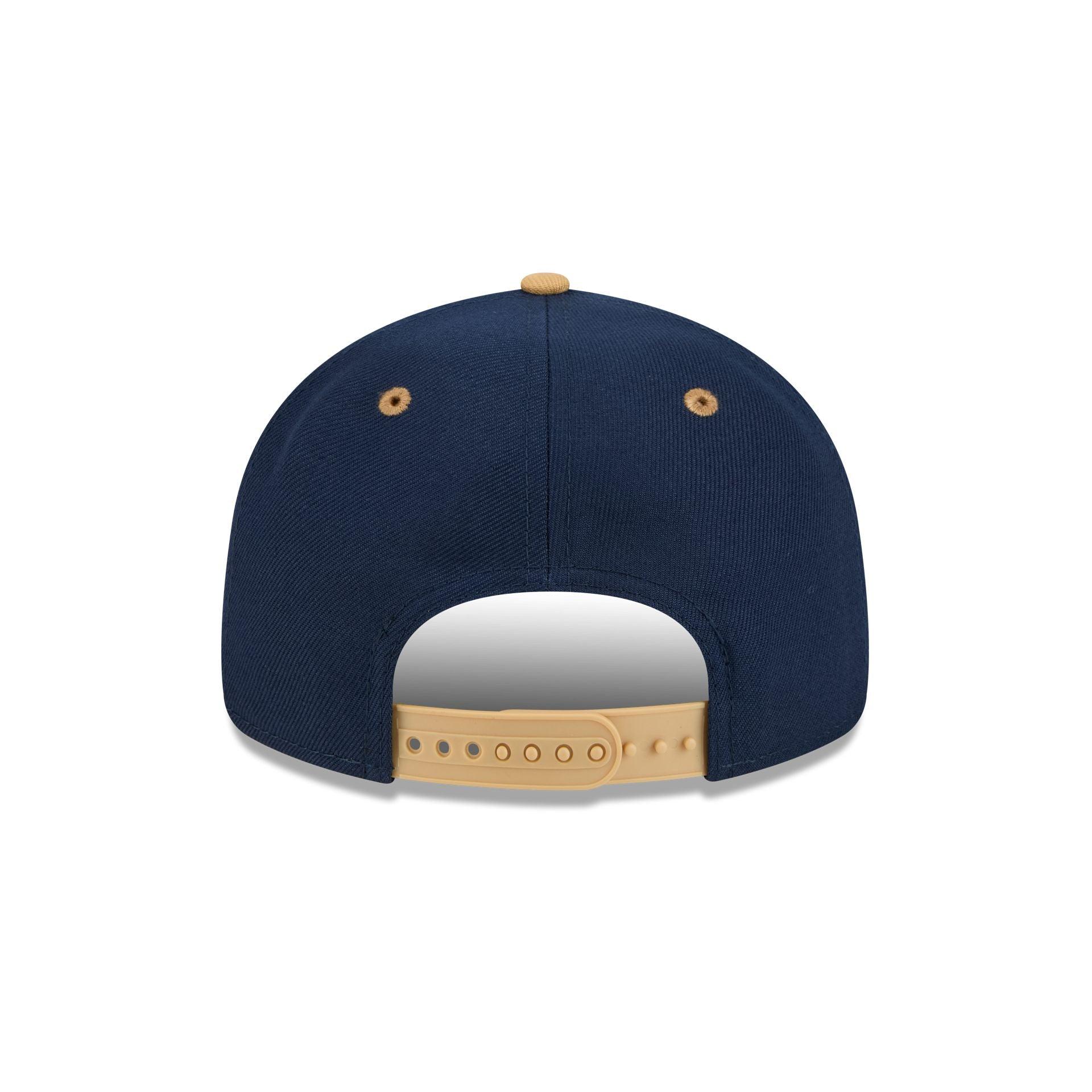 New Orleans Pelicans Chainstitch Script Retro Crown 9FIFTY Snapback Hat Male Product Image