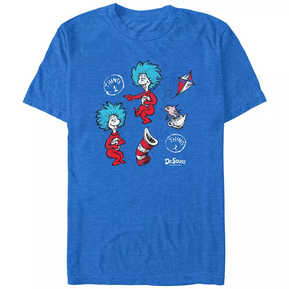 Big & Tall Dr. Seuss Grinch Got A Wonderful Awful Idea Graphic Tee, Men's,  Product Image