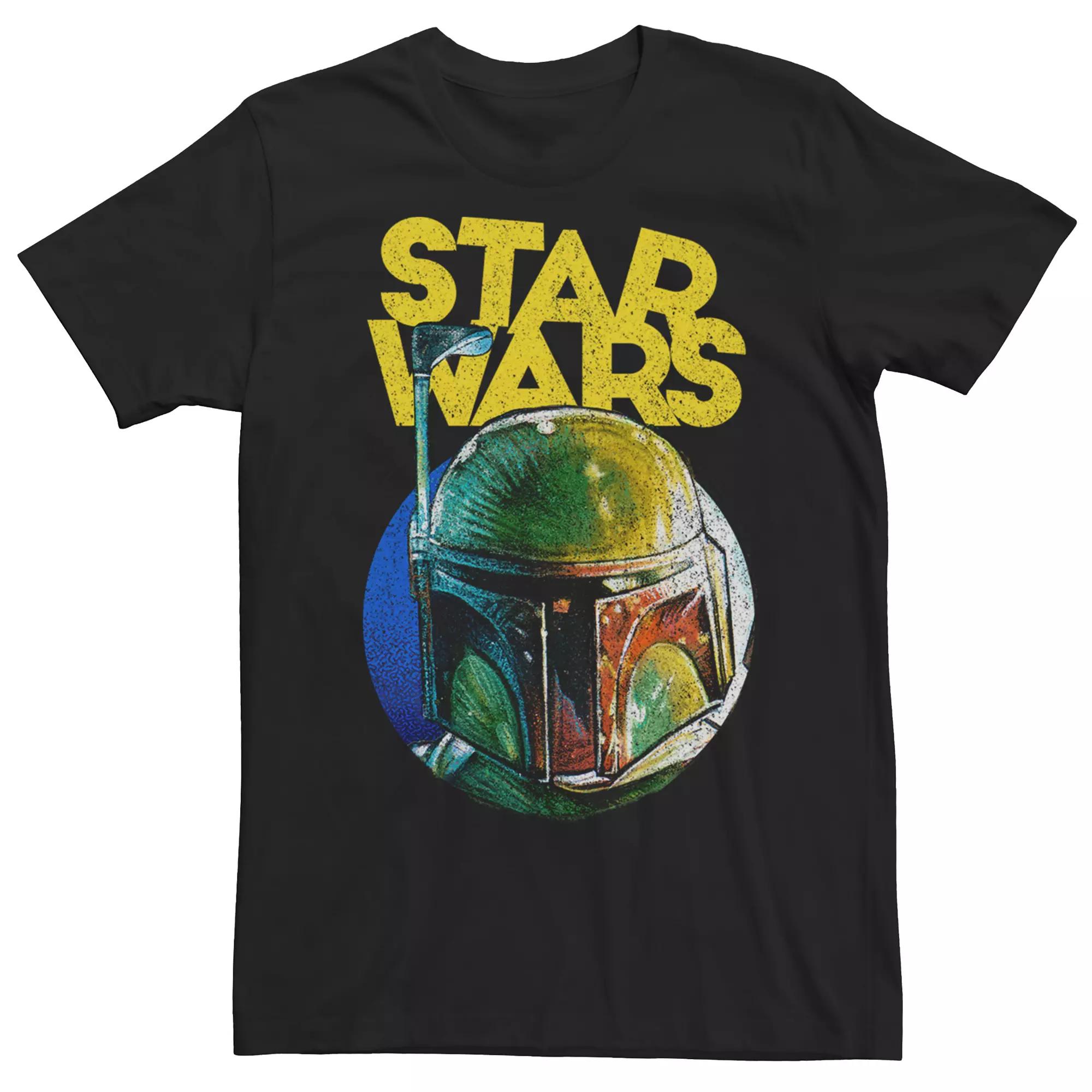 Men's Star Wars Boba Fett Helmet Tee,  Product Image