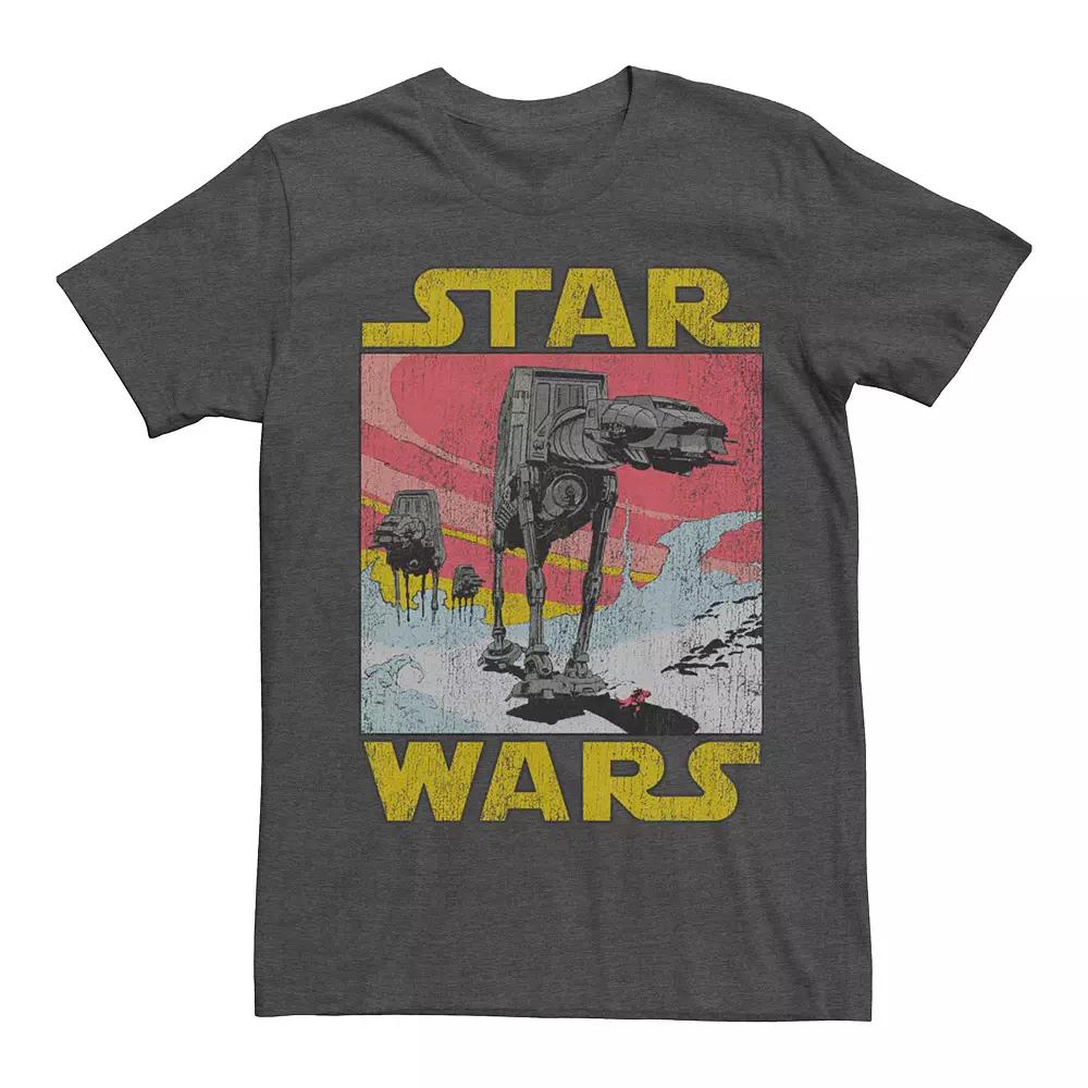 Men's Star Wars Vintage At-At Poster Graphic Tee,  Product Image