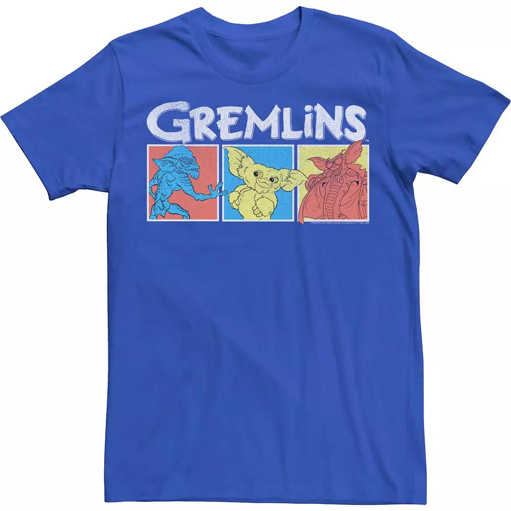 Men's Gremlins Primary Color Box Up Tee,  Product Image