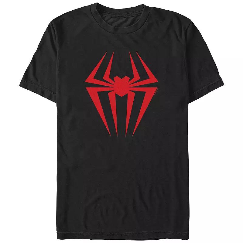 Big & Tall Marvel Spider-Man Geometric Spider Symbol Graphic Tee, Men's,  Product Image
