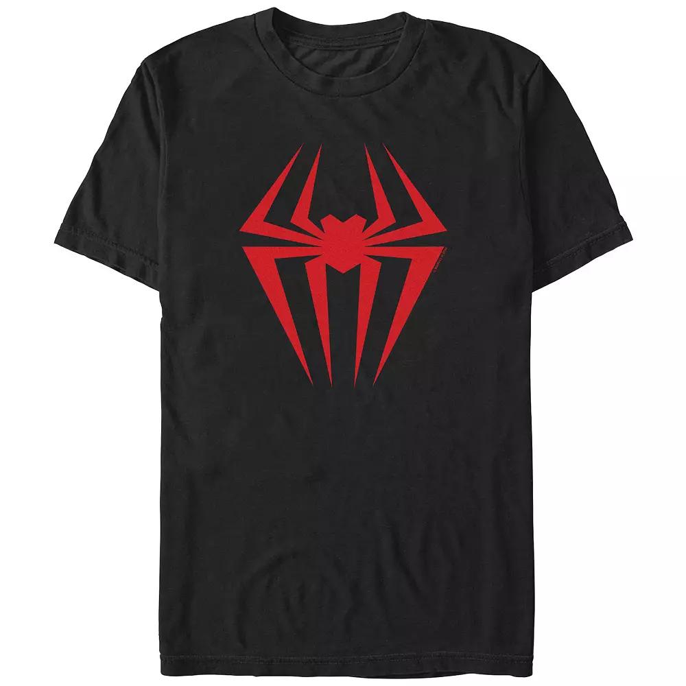 Big & Tall Marvel Spider-Man Geometric Spider Symbol Graphic Tee, Men's,  Product Image