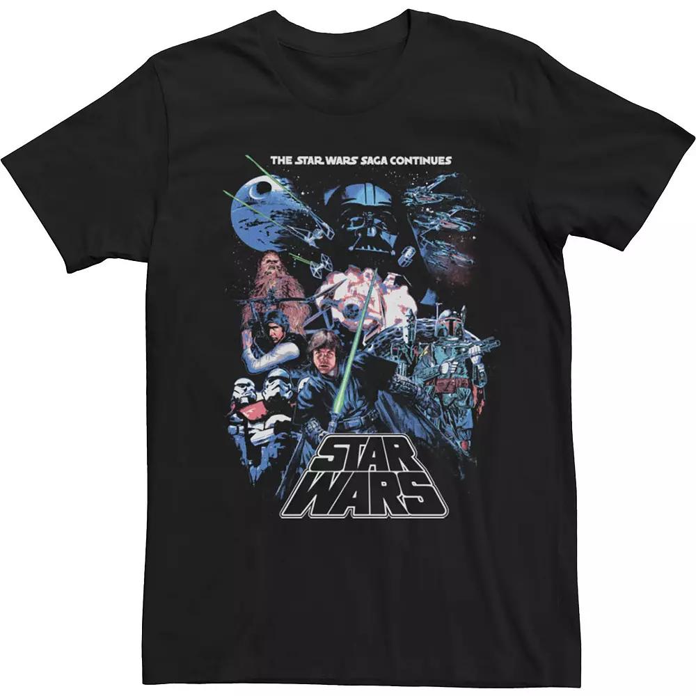 Men's Star Wars Saga Group Logo Tee,  Product Image