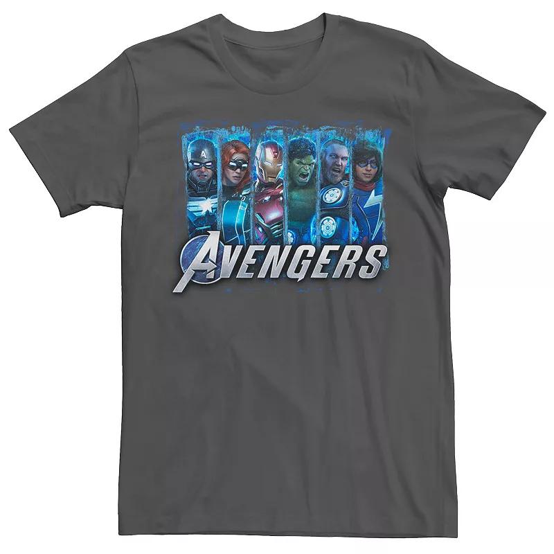 Men's Marvel Avengers Panels Line Up Tee,  Product Image