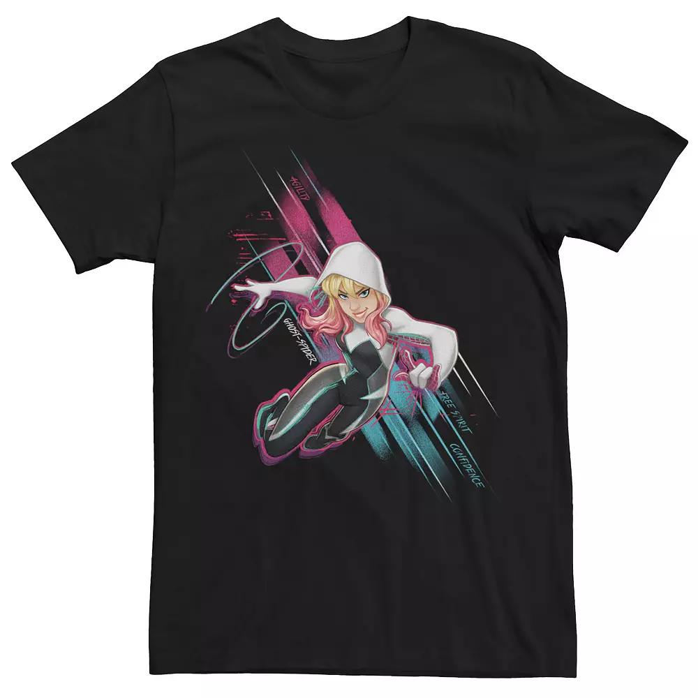 Men's Marvel Rising Secret Warriors Ghospider Action Pose Graphic Tee,  Product Image