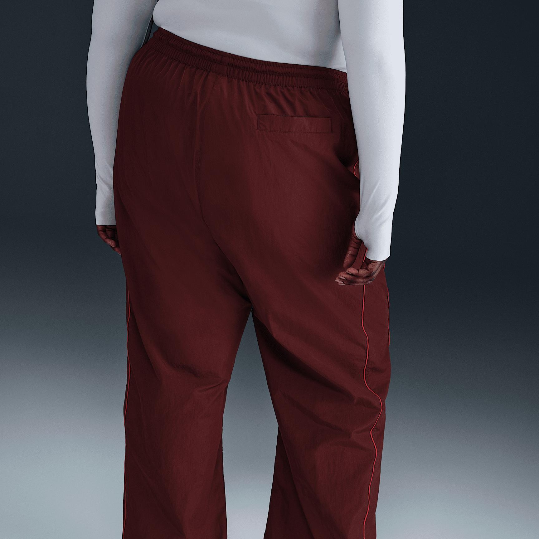 Nike Women's Windrunner High-Waisted Woven Open-Hem Pants (Plus Size) Product Image