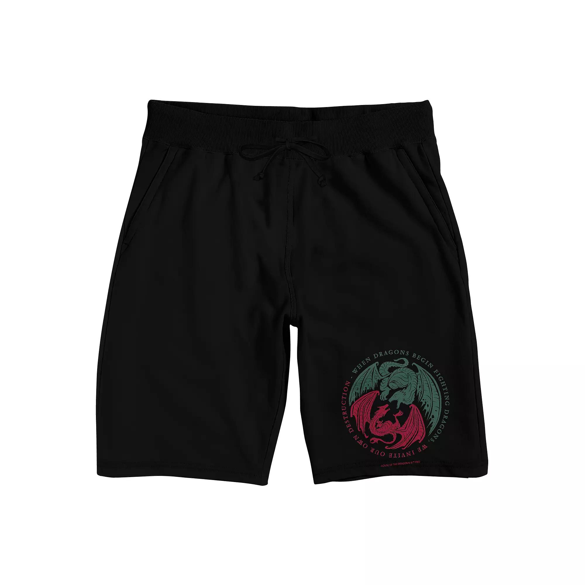 Men's House Of the Dragon Pajama Shorts,  Product Image