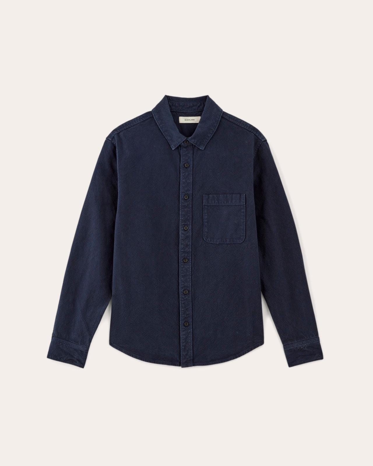 Mens Canvas Organic Cotton Overshirt Sweater by Everlane Product Image