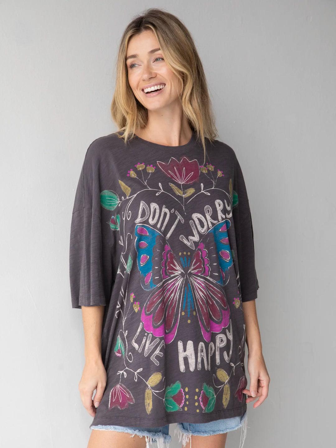 One Size Cotton Easy Tee Product Image