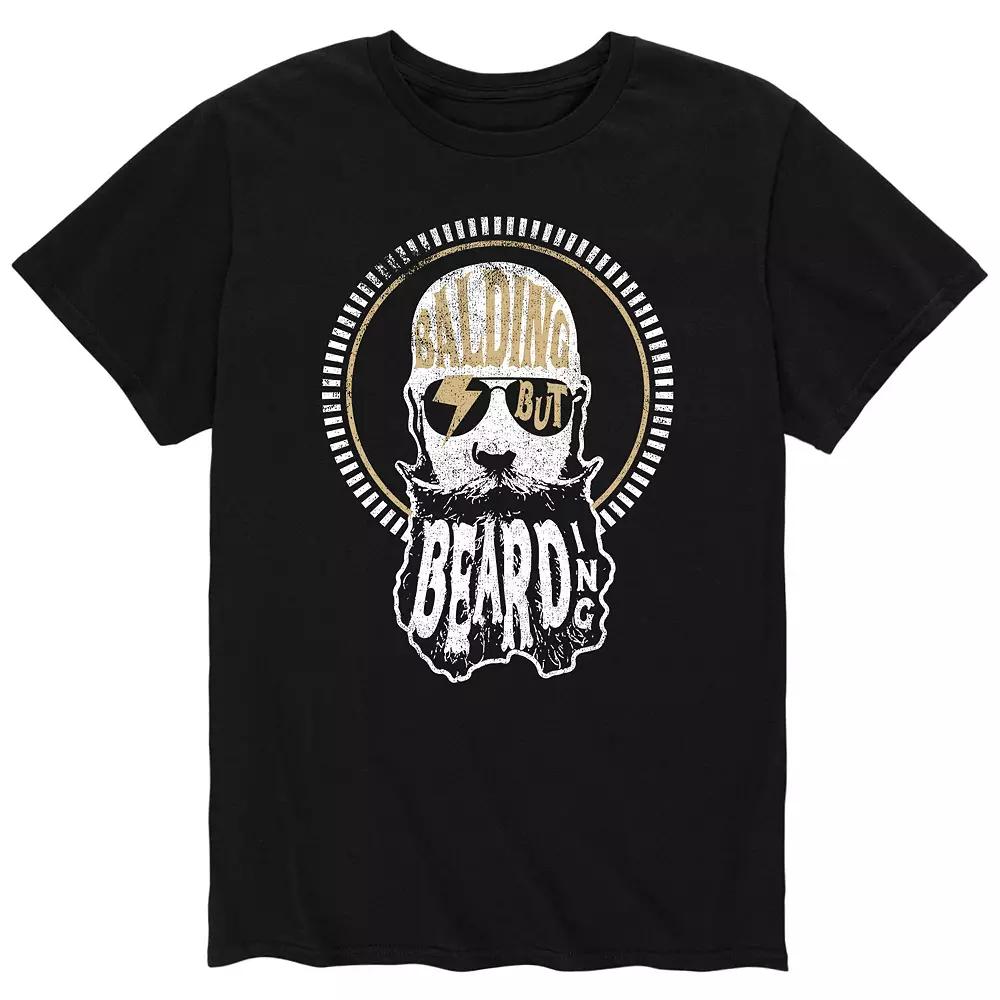 Men's Balding But Bearding Tee,  Product Image