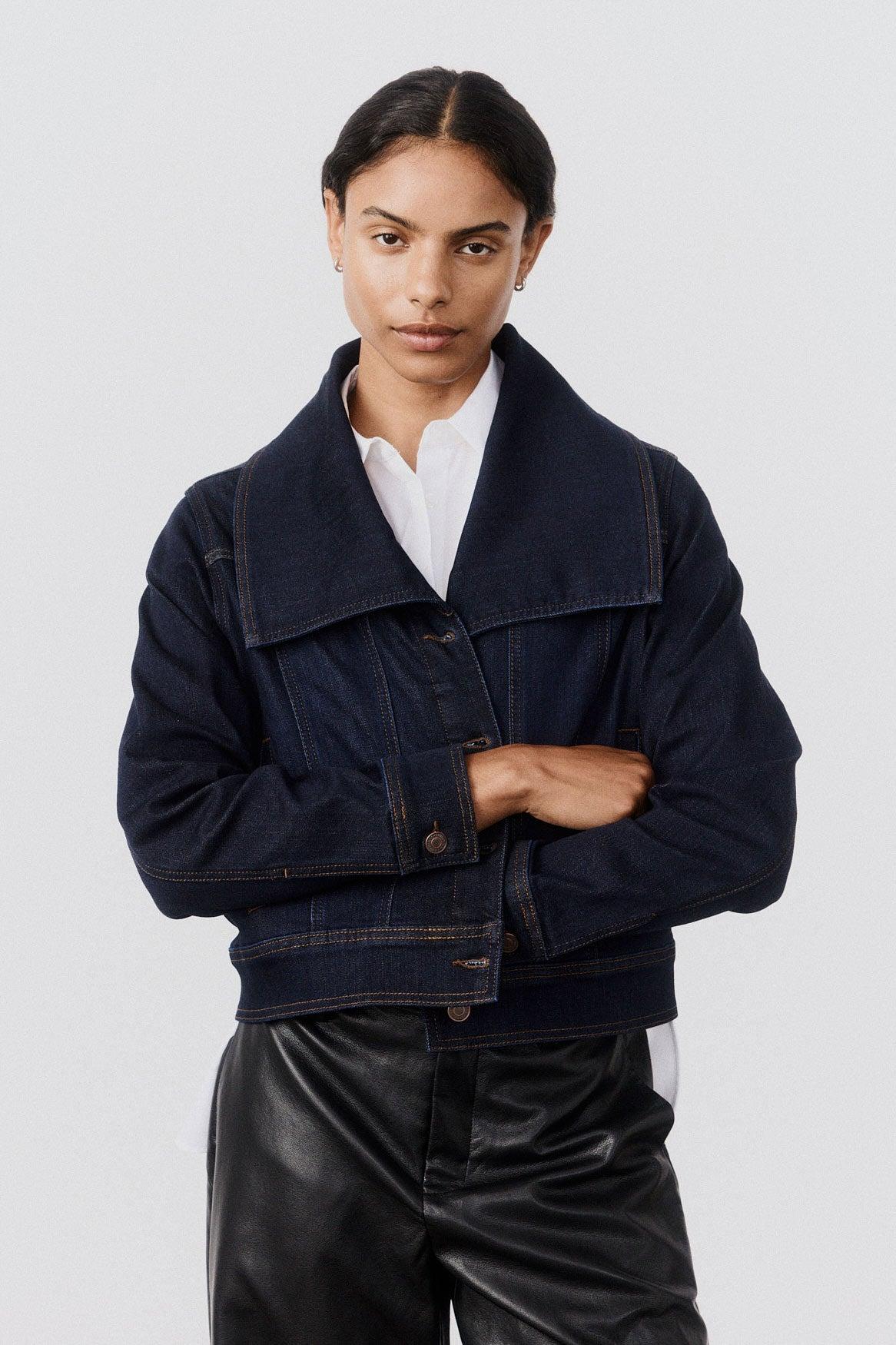 Full of Drama Denim Jacket Product Image