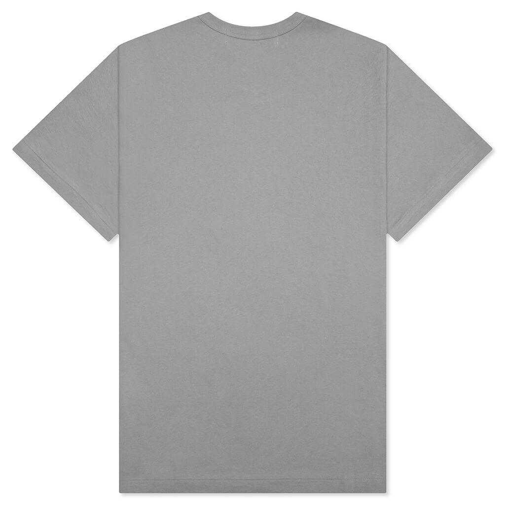 Small Red Heart T-Shirt - Grey Male Product Image