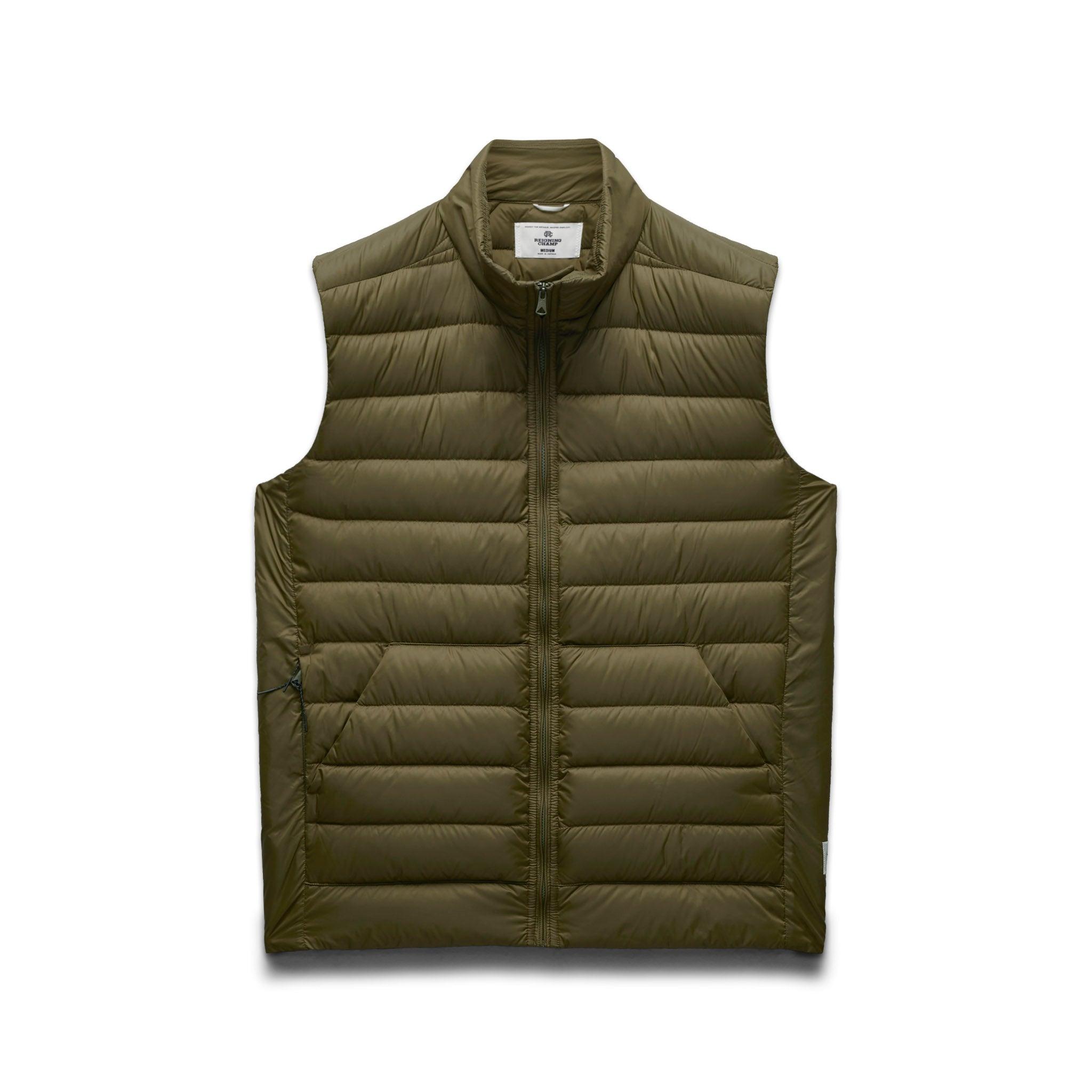 Lightweight Taffeta Warm Up Vest Male Product Image
