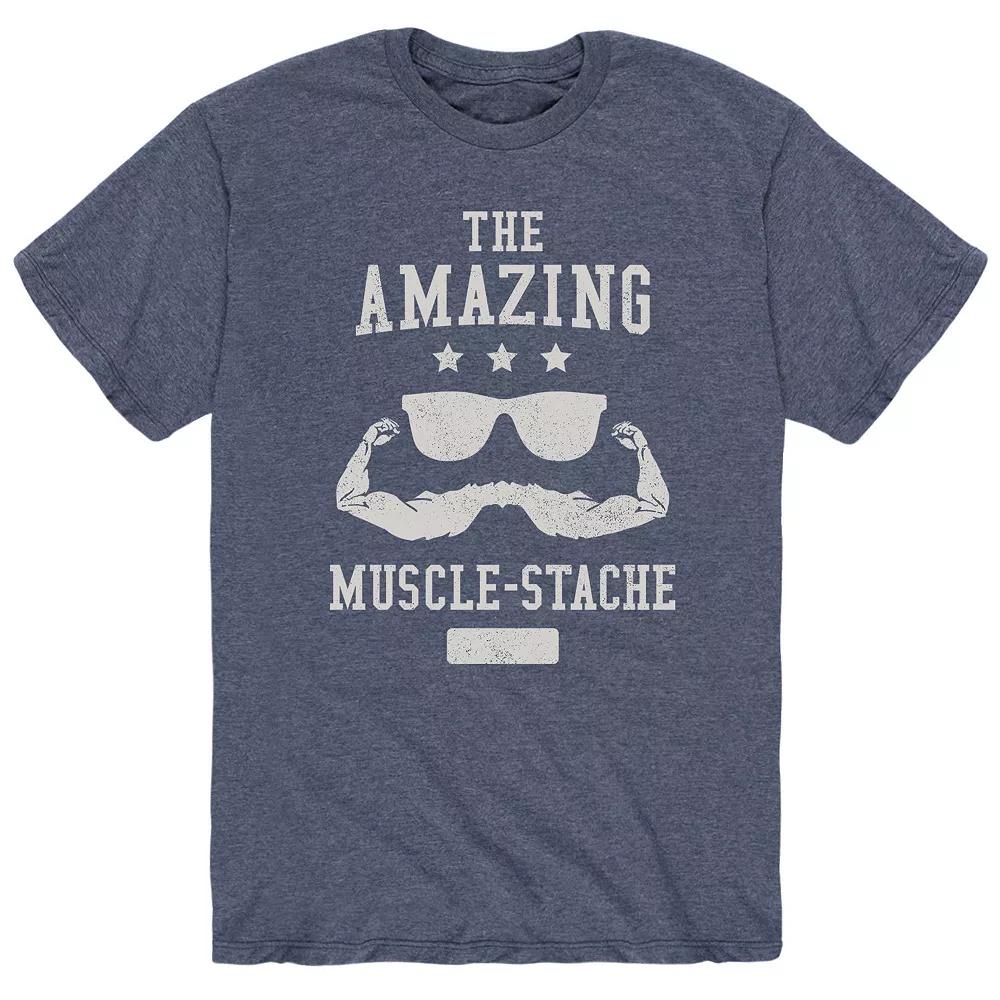 Men's Amazing Muscles Stache Tee,  Product Image