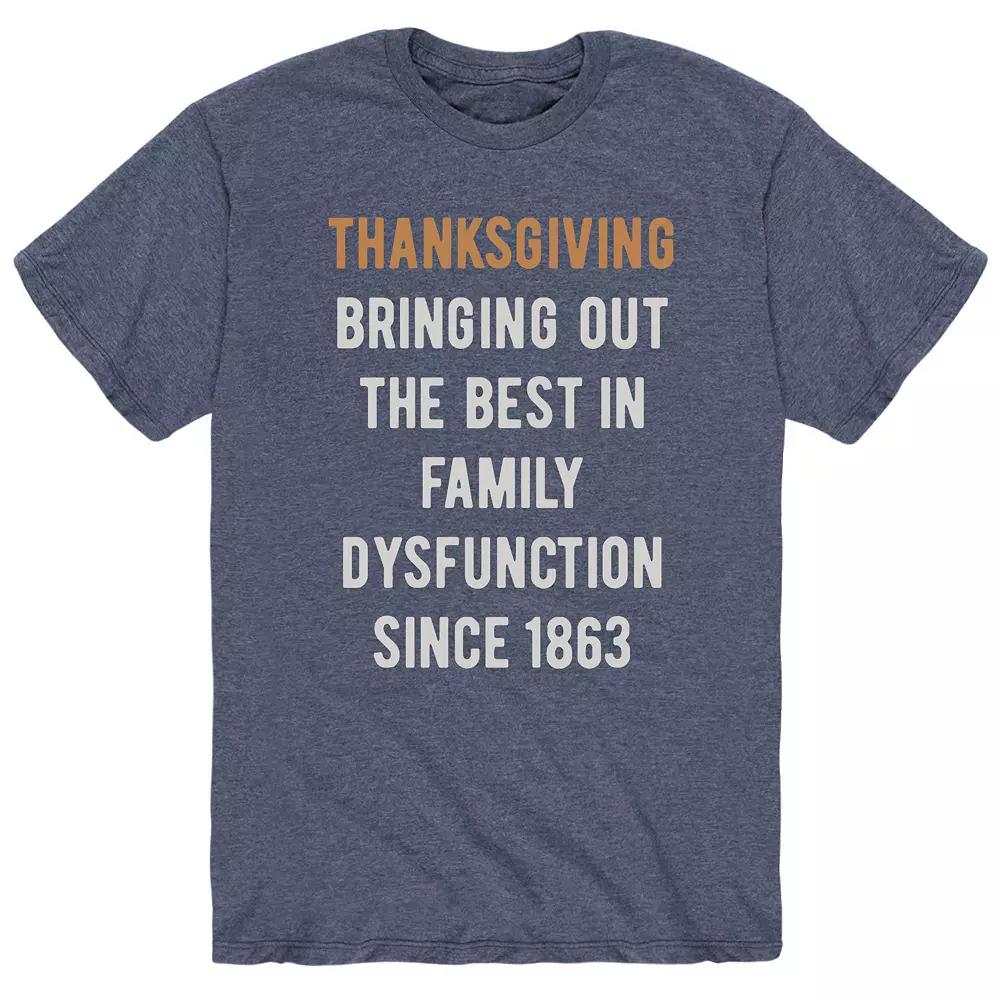 Big & Tall Family Dysfunction Tee, Men's,  Product Image
