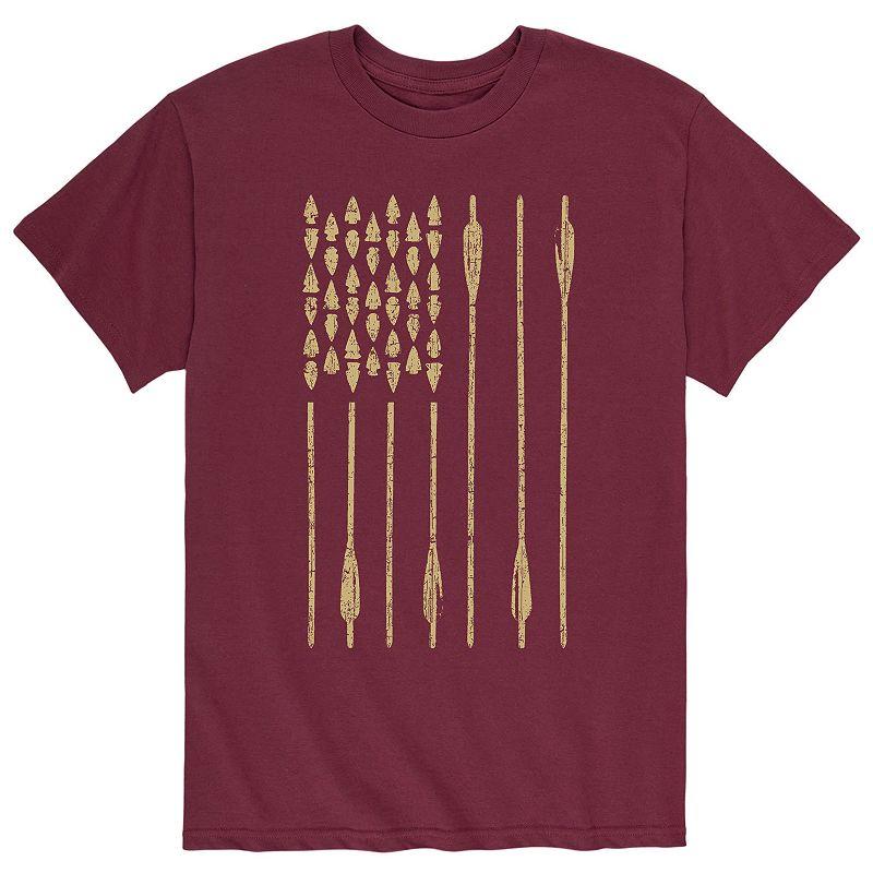 Men's Bow & Arrow American Flag Tee,  Product Image